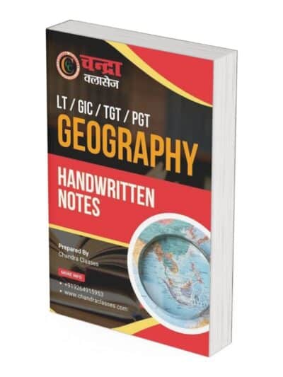 Handwritten Notes for LT/GIC/TGT Geography (Paperback)