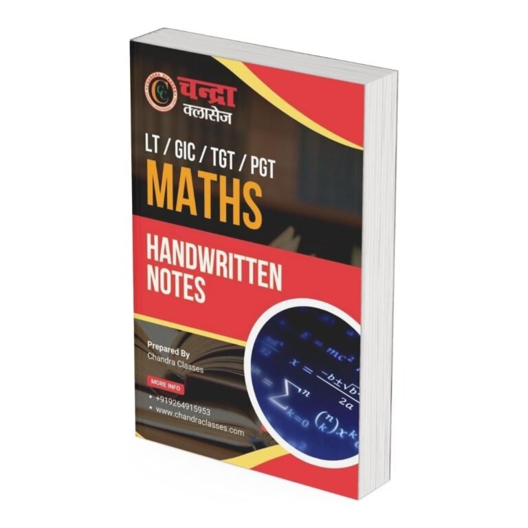 Teaching Exam Courses & Test Series - Chandra Classes