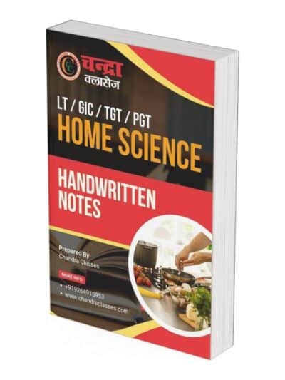 Handwritten Notes for LT/GIC/TGT Home Science (Paperback)