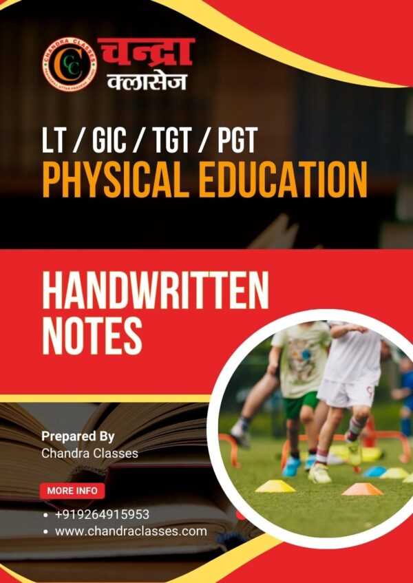 Physical-Education-Handwritten-Notes Handwritten Notes for LT/GIC Physical Education (Paperback)