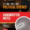 Handwritten Notes for LT/GIC/TGT Political Science (Paperback)