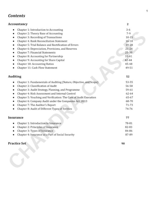 3 EPFO - Accounting, Auditing & Insurance Notes with Practice Set (PDF)