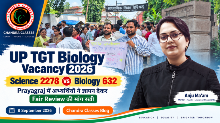 UP TGT Biology Vacancy 2026